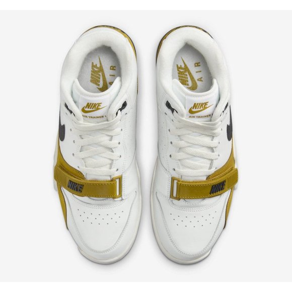 Nike Air Trainer 1 Mid Summit White Brown Men's Sneakers Shoes FQ8225-100 - Picture 4 of 6